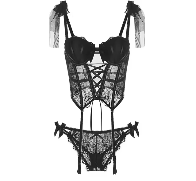 SONJA LACE CORSET SET