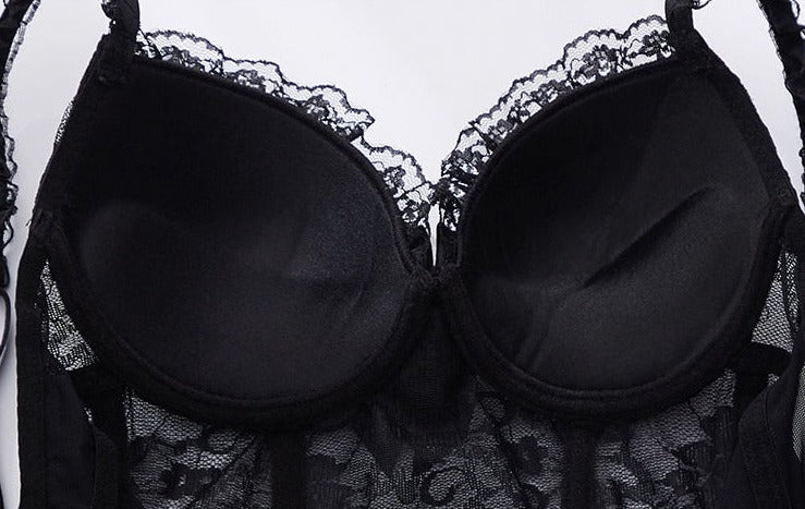 MACY LACE CORSET SET
