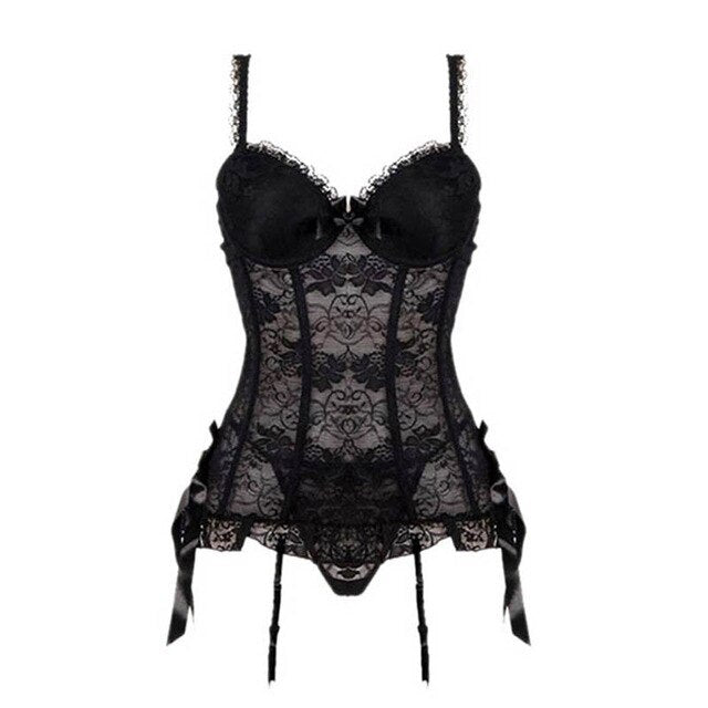 JOSEPHINE LACE CORSET SET