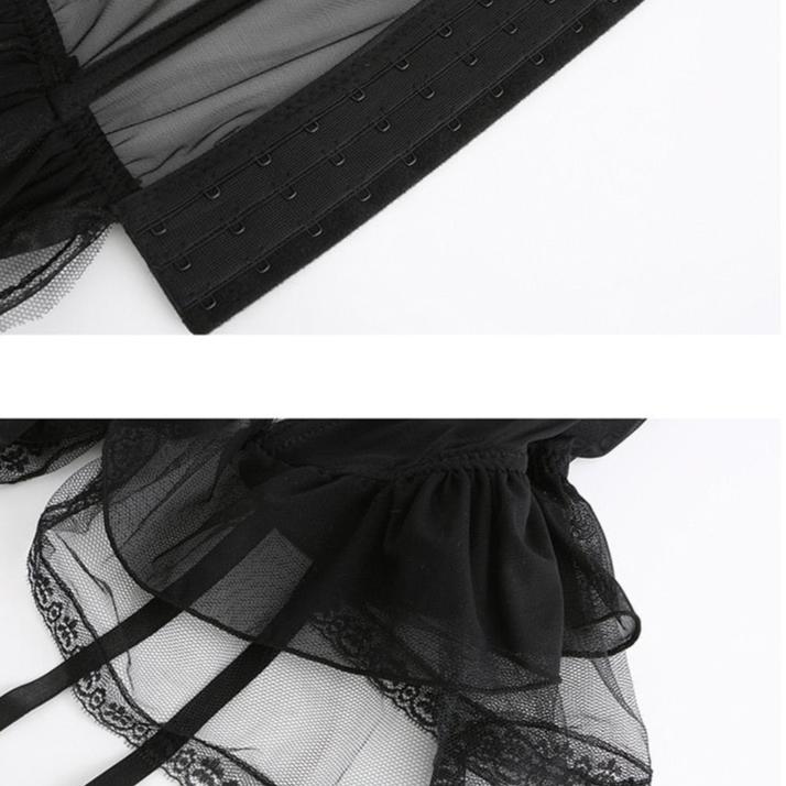 ADELE LACE CORSET SET