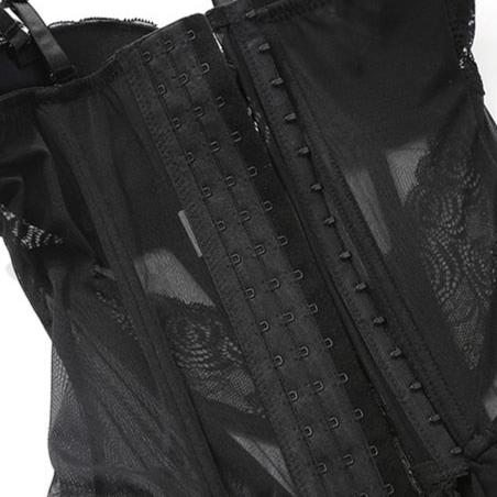 ADELE LACE CORSET SET