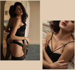 LORETTA LACE CORSET SET